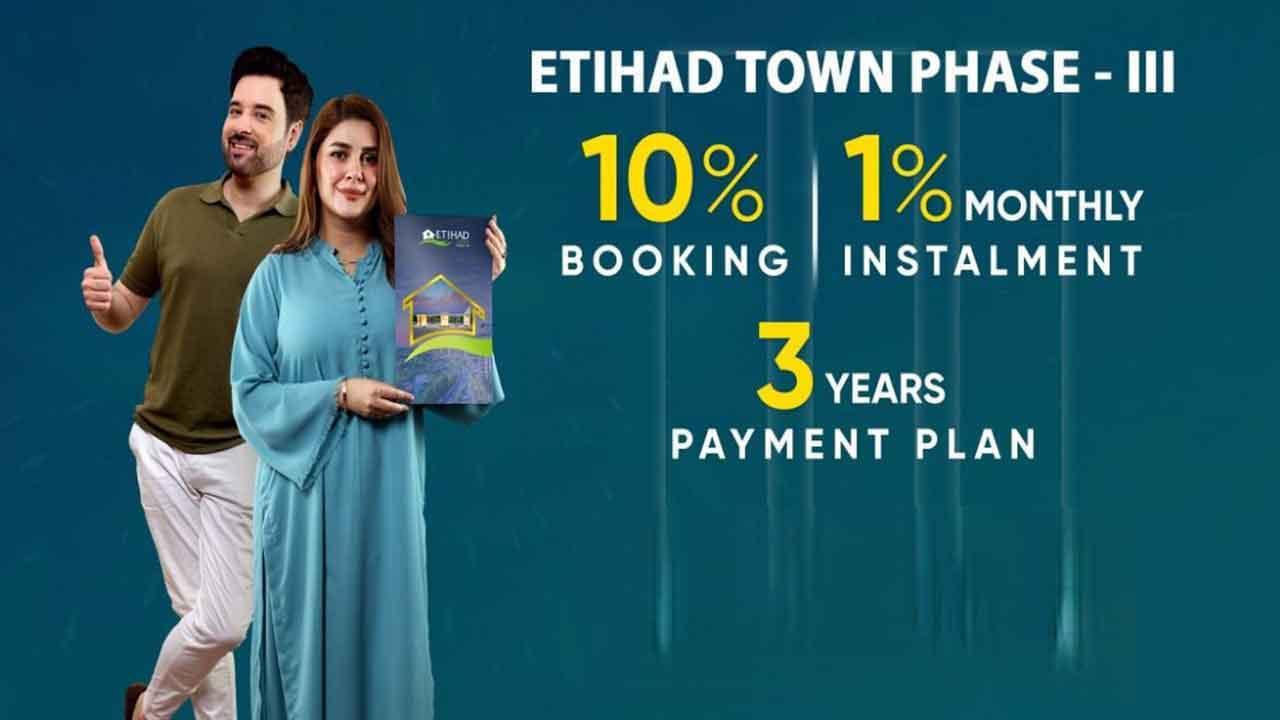Etihad Town Phase 3 lahore