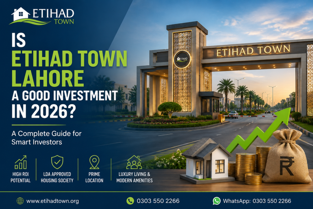 Is Etihad Town Lahore a Good Investment in 2026? – Residential and Commercial Investment Guide